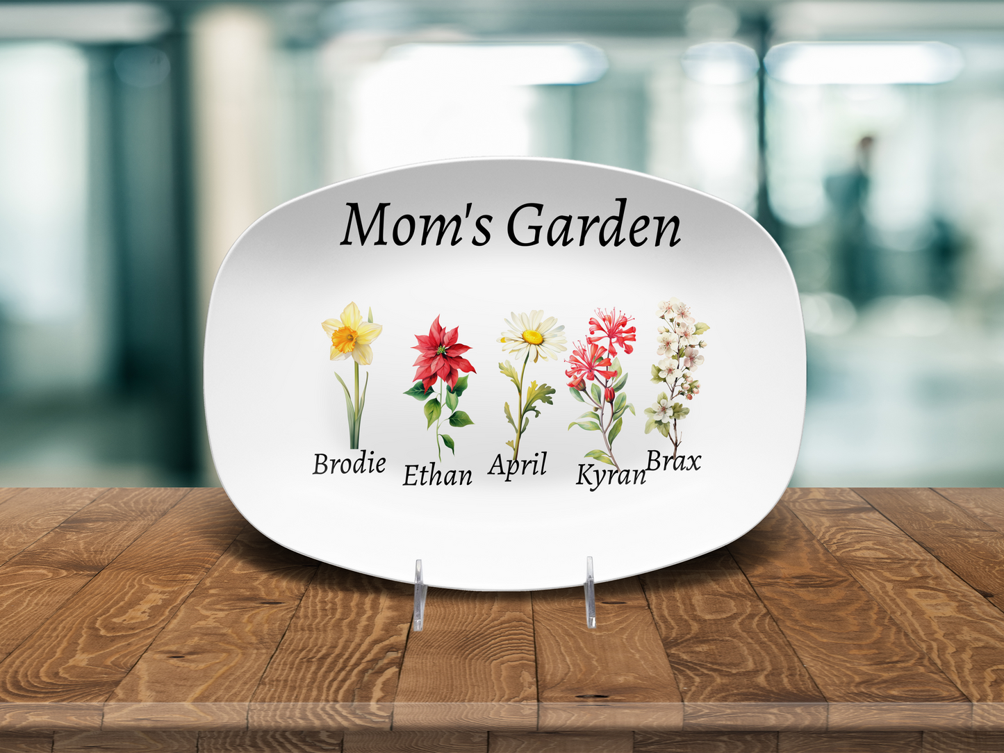 Mom's Garden Platter