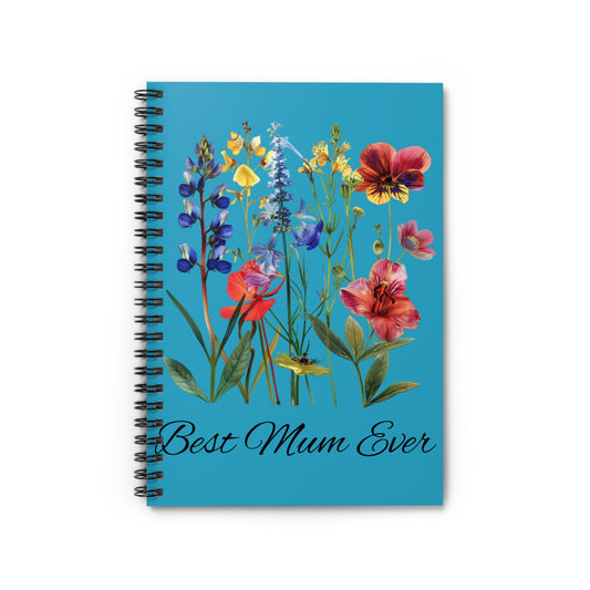 Floral Spiral Notebook