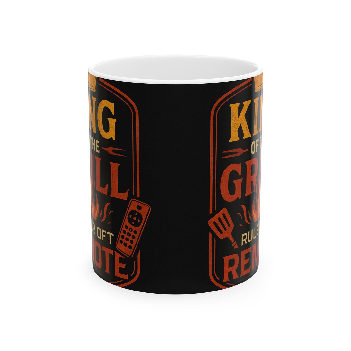King of the Grill Mug | Perfect Gift for BBQ Lovers and Dads | 11oz & 15oz Options