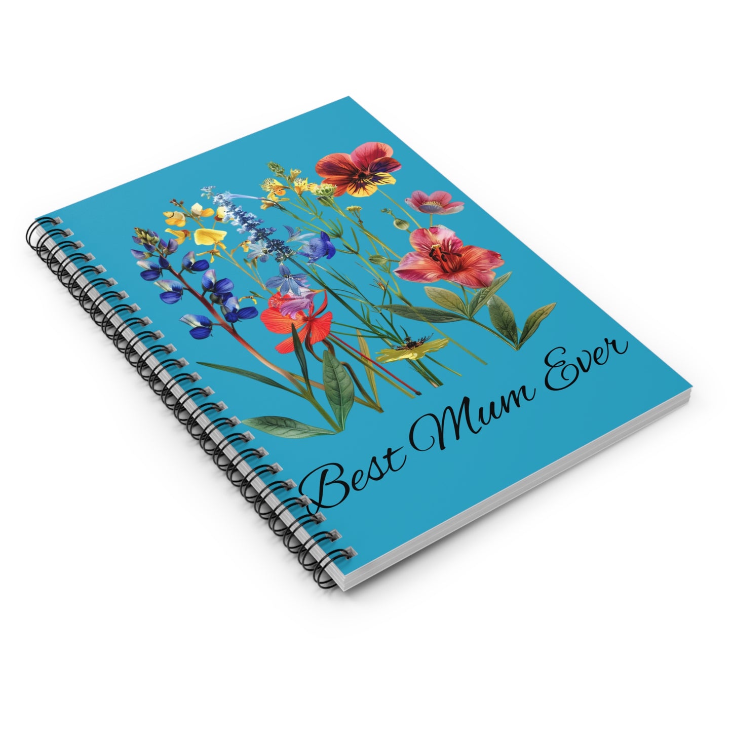 Floral Spiral Notebook