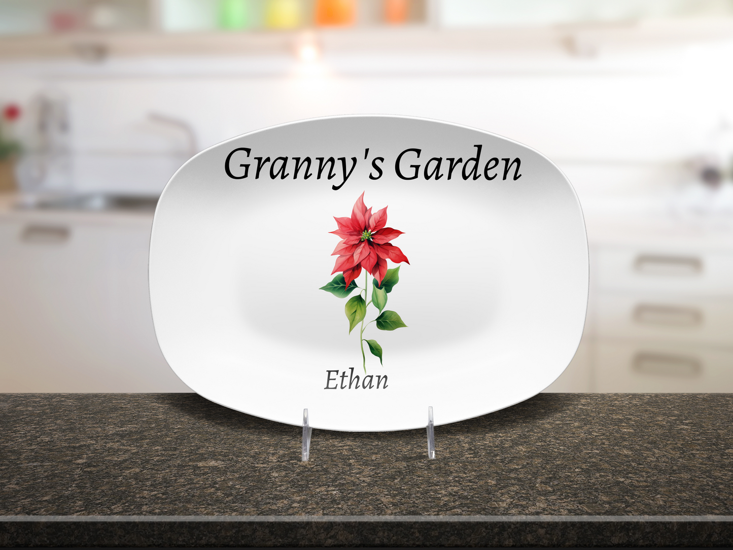 Granny's Garden Platter
