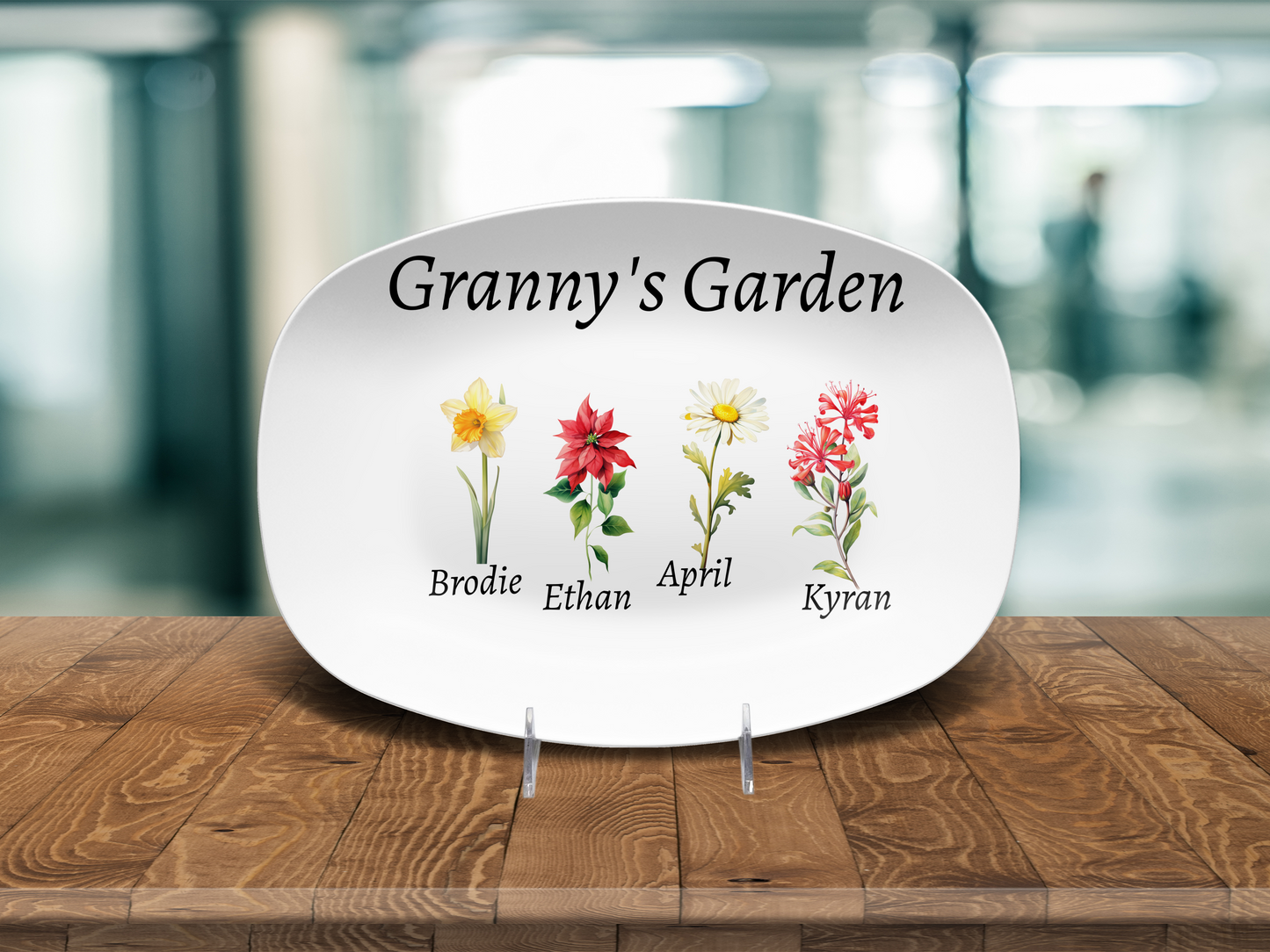 Granny's Garden Platter