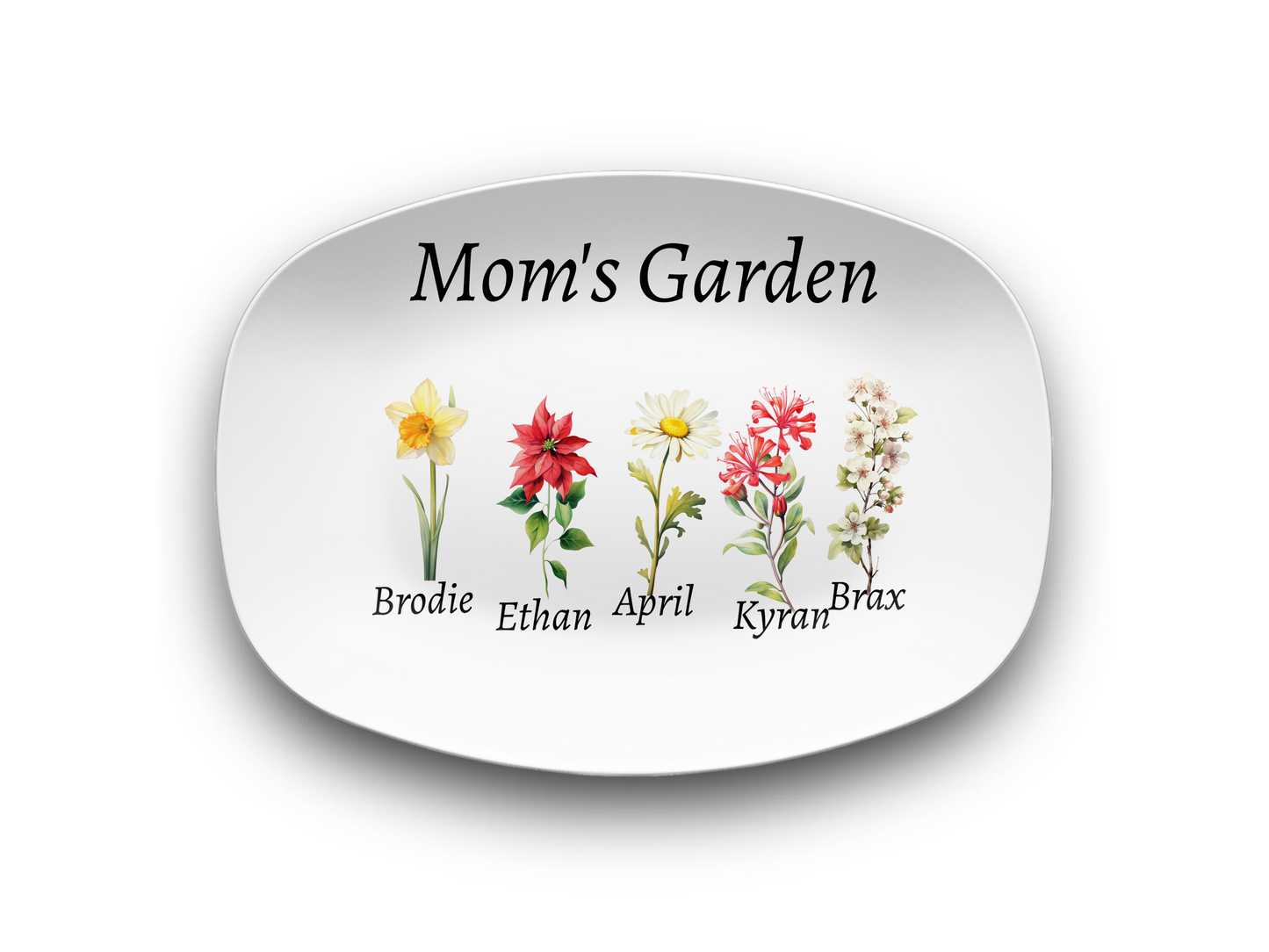 Mom's Garden Platter