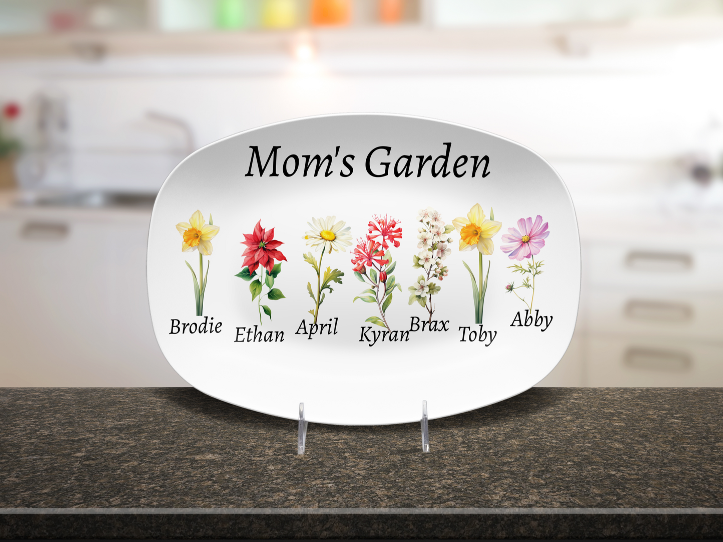 Mom's Garden Platter