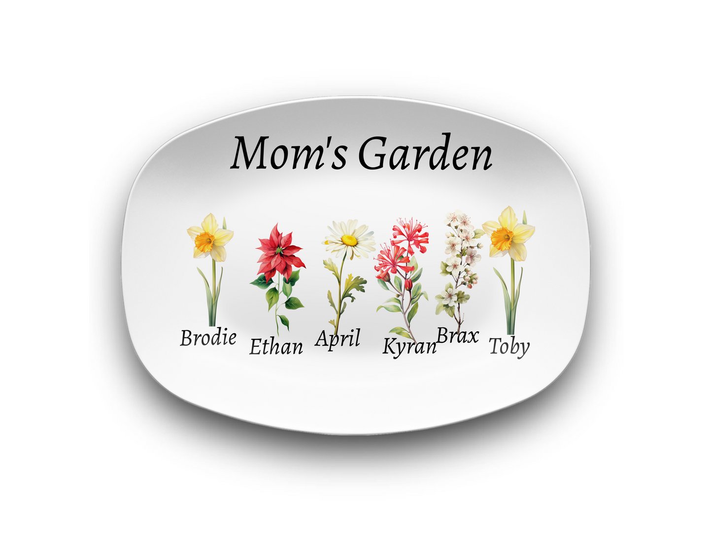Mom's Garden Platter