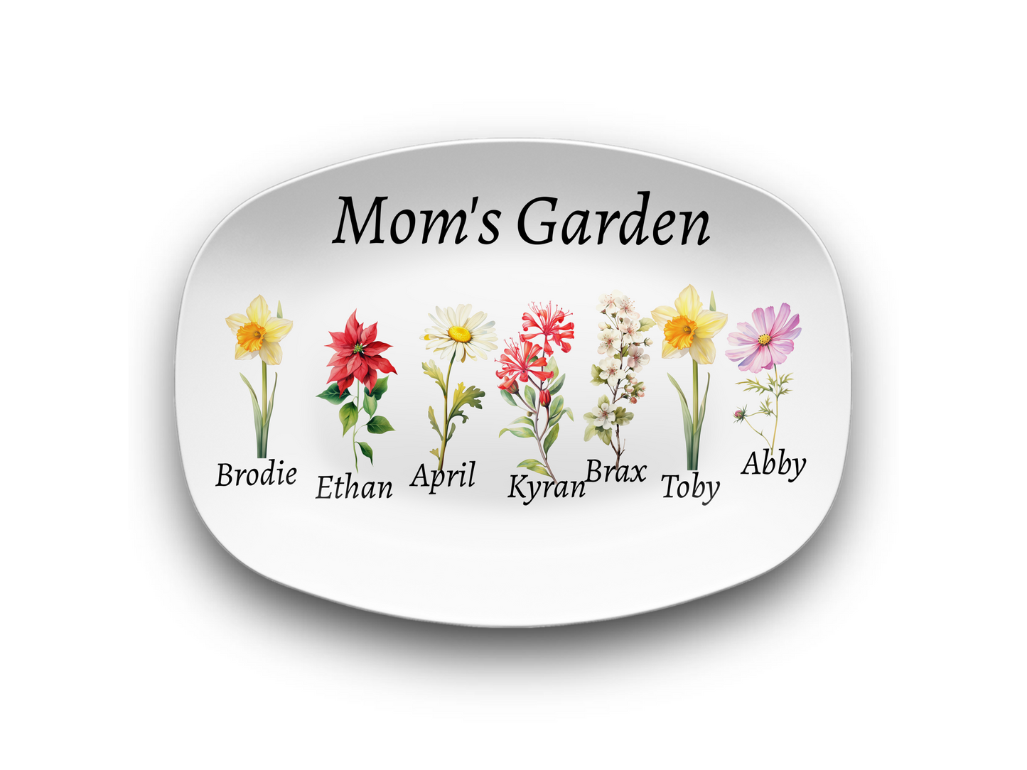 Mom's Garden Platter
