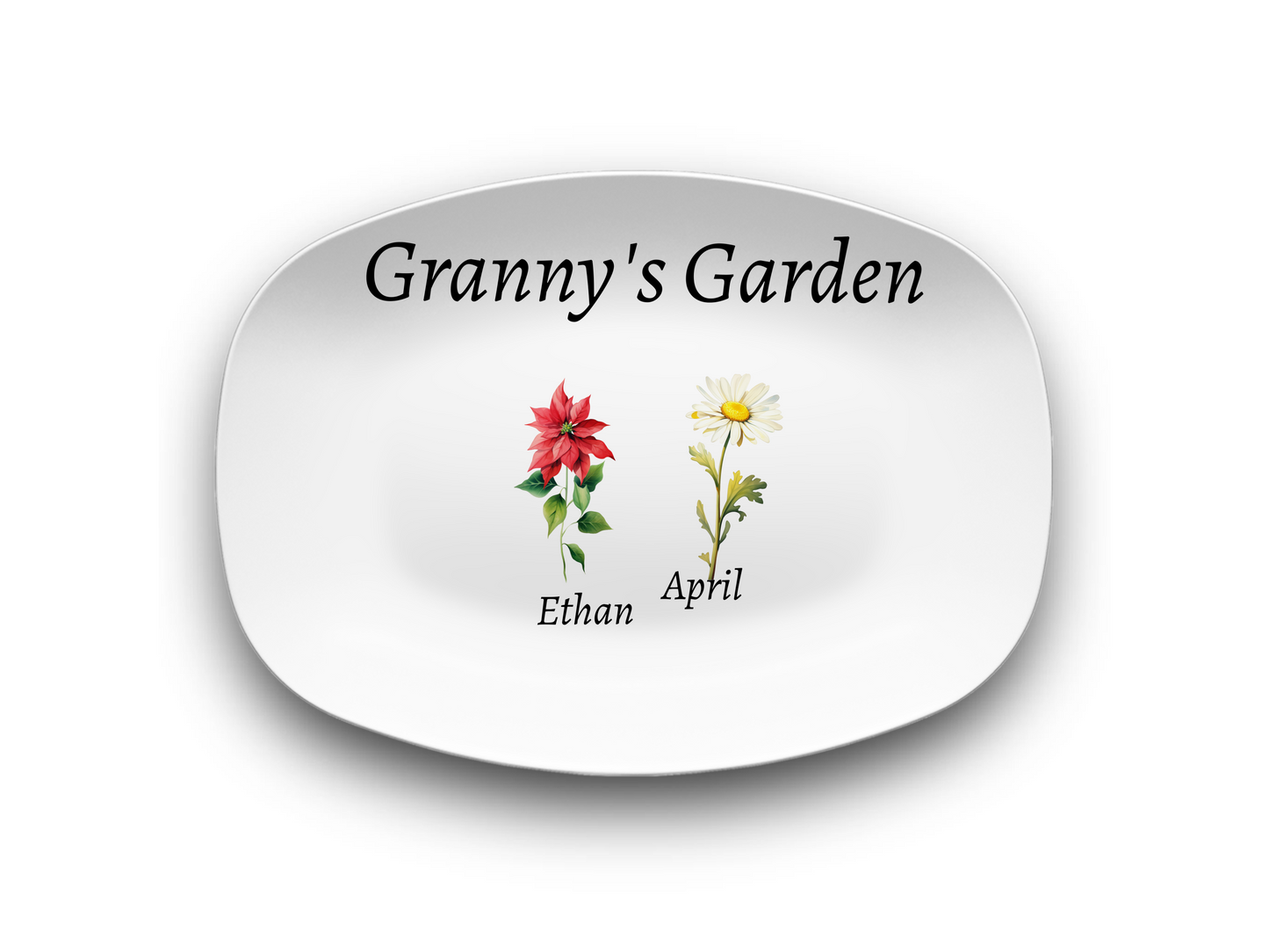 Granny's Garden Platter