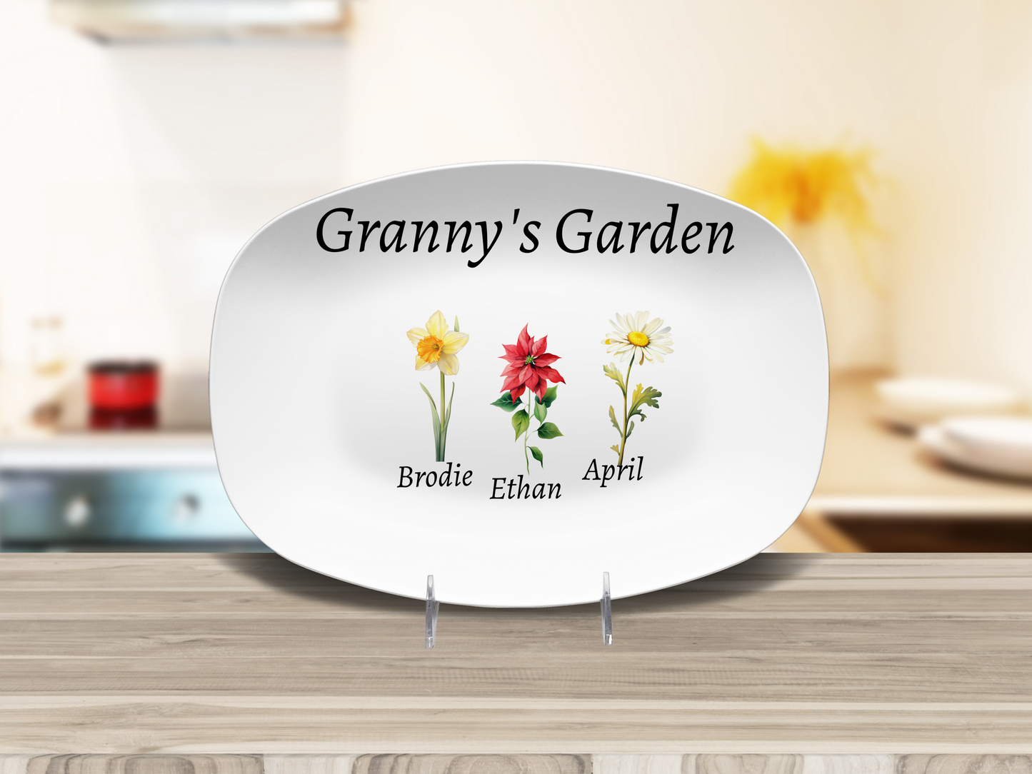 Granny's Garden Platter