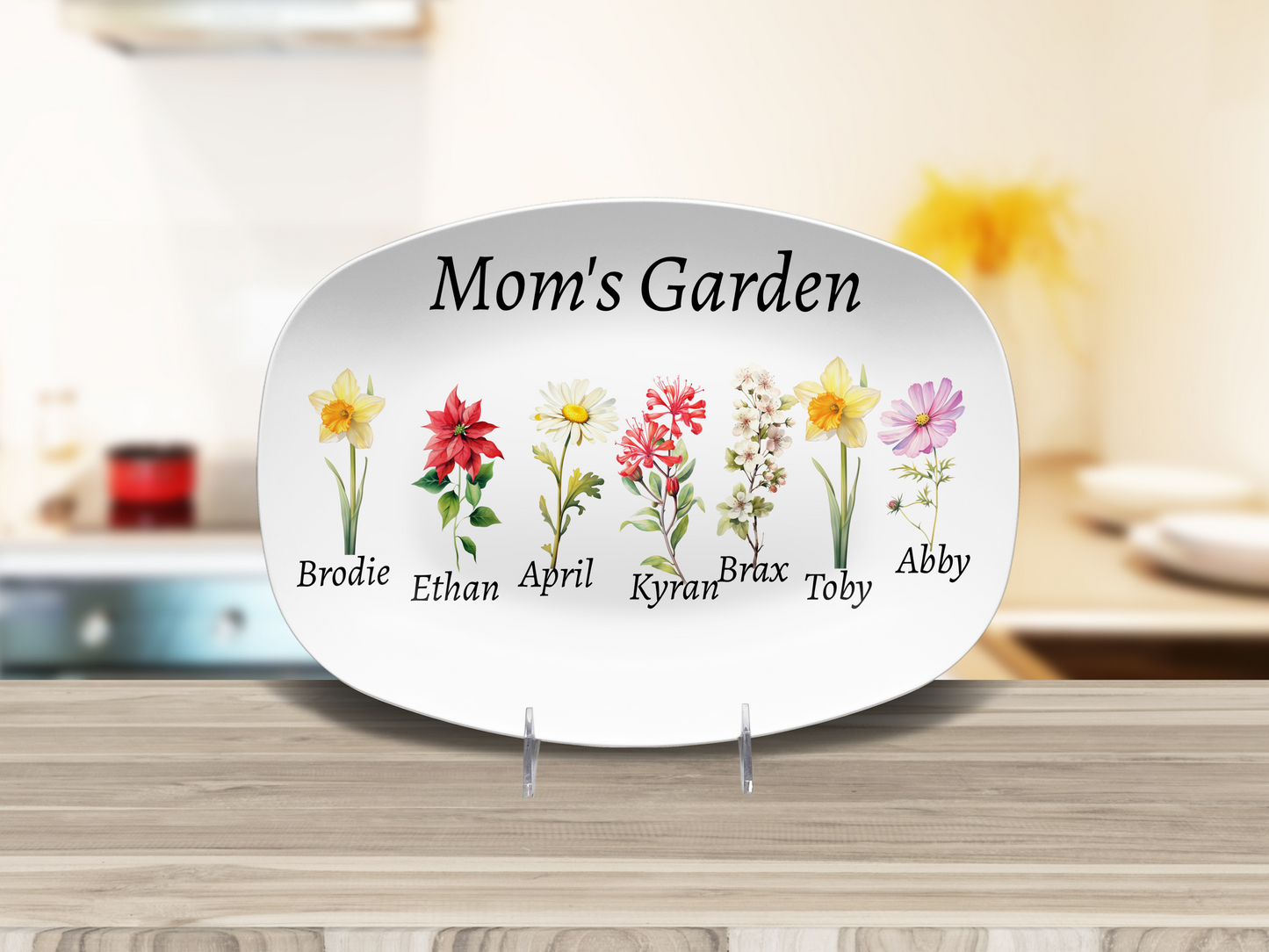 Mom's Garden Platter