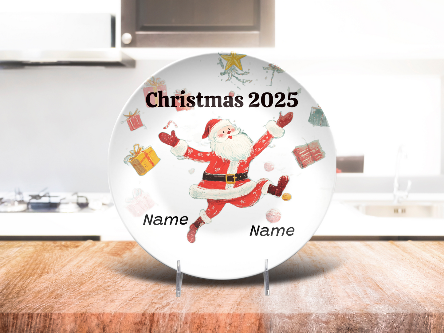 Personalised Christmas Plate
