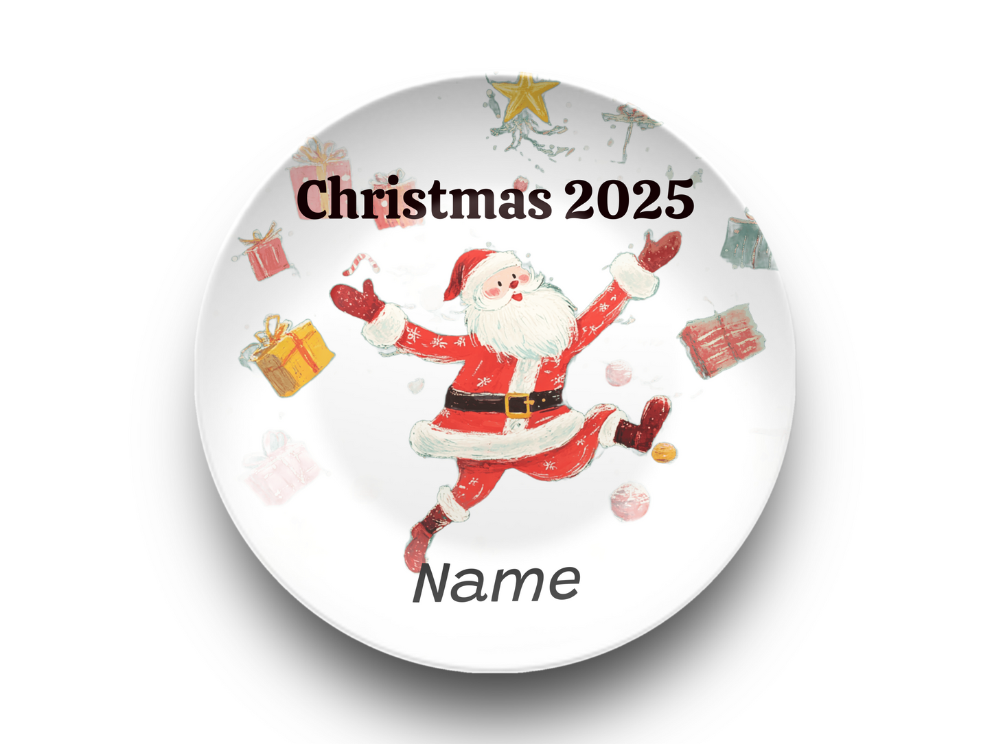 Personalised Christmas Plate