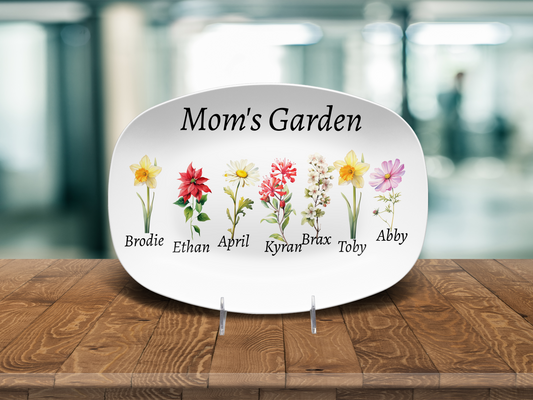 Mom's Garden Platter