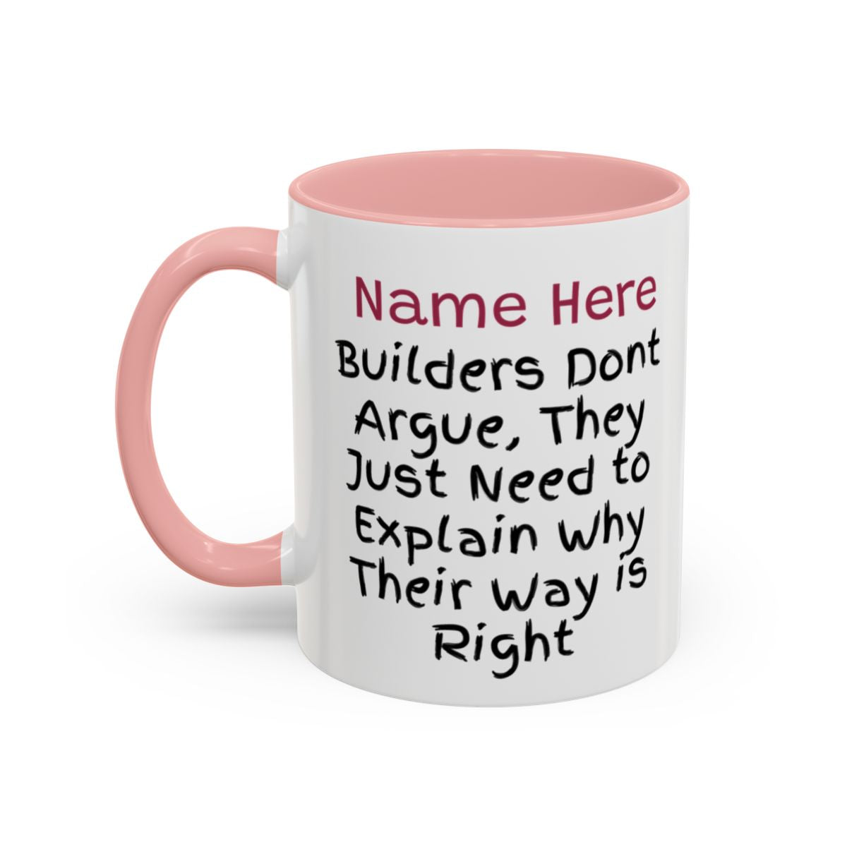 Builders Personalised Mug