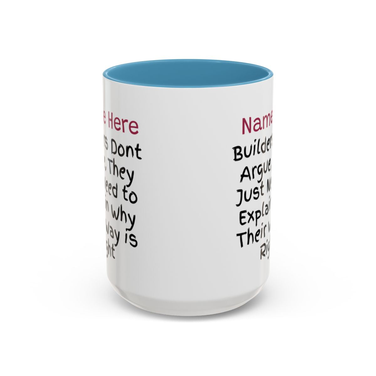 Builders Personalised Mug