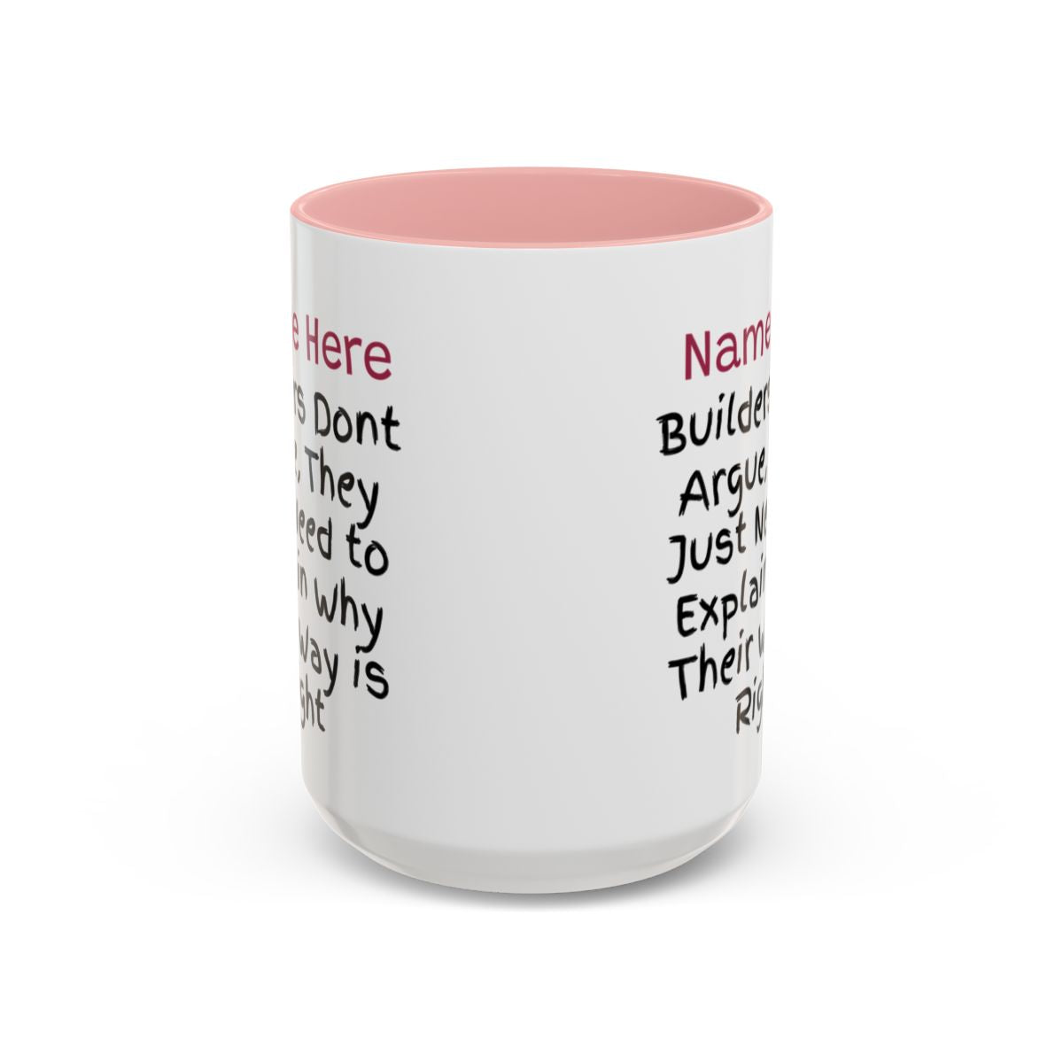 Builders Personalised Mug