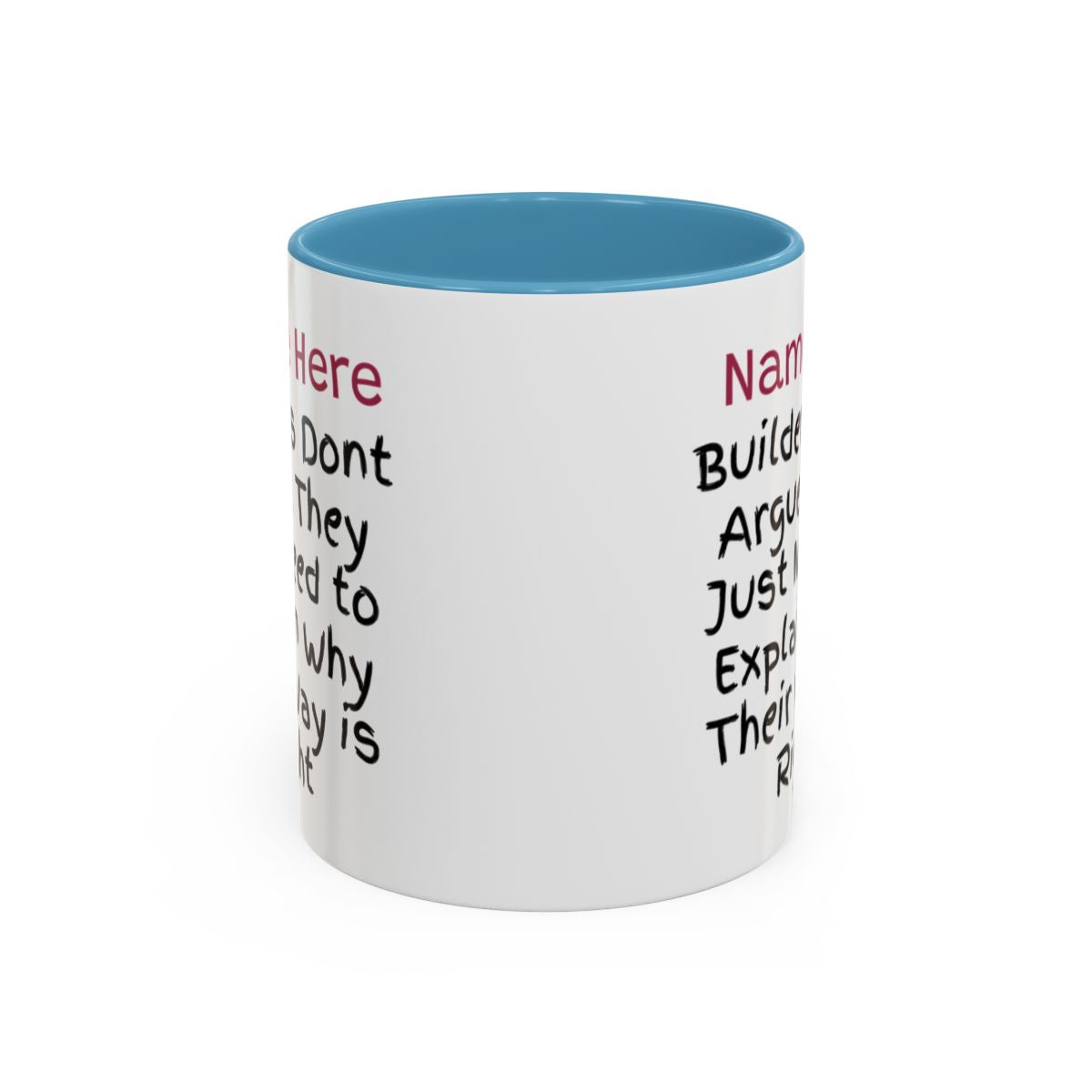 Builders Personalised Mug