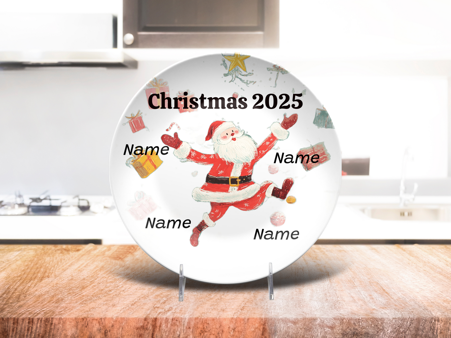 Personalised Christmas Plate