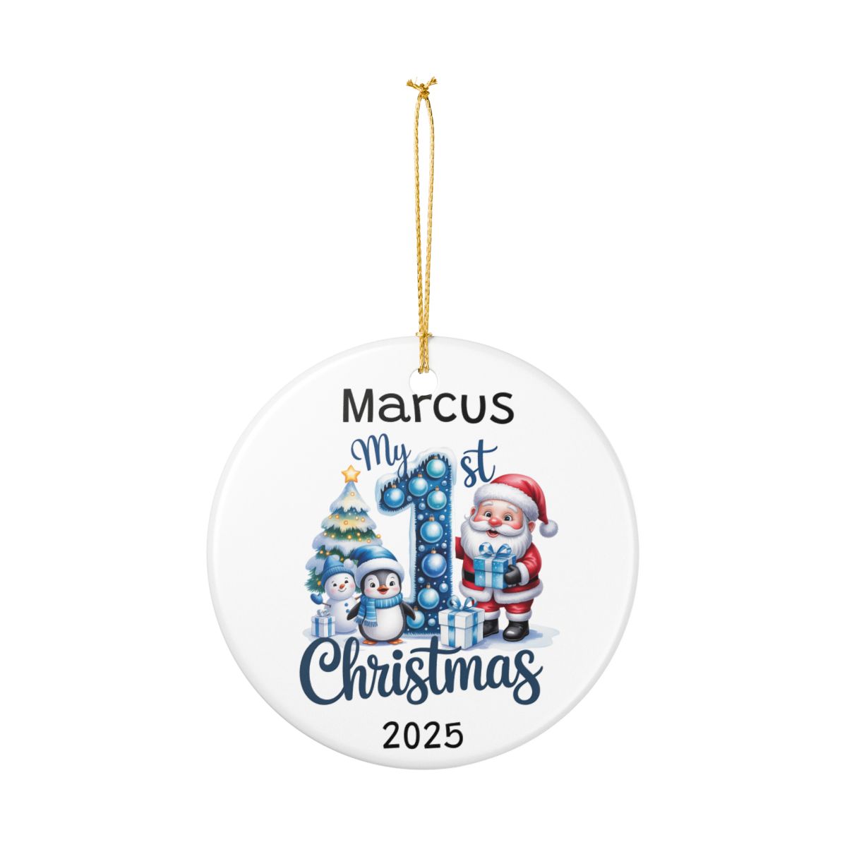 His First Christmas Ornament