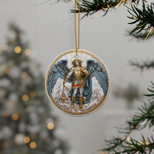 Ceramic Ornaments, 2-Side Print, (1pc, 3pcs, 5pcs, 10pcs)